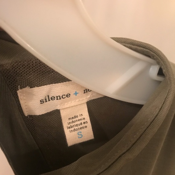 Urban Outfitters Silence + Noise Green Mini Dress - Picture 5 of 5